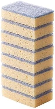 10 esponjas de fibra de coco antiarañazos para fregar platos de m...