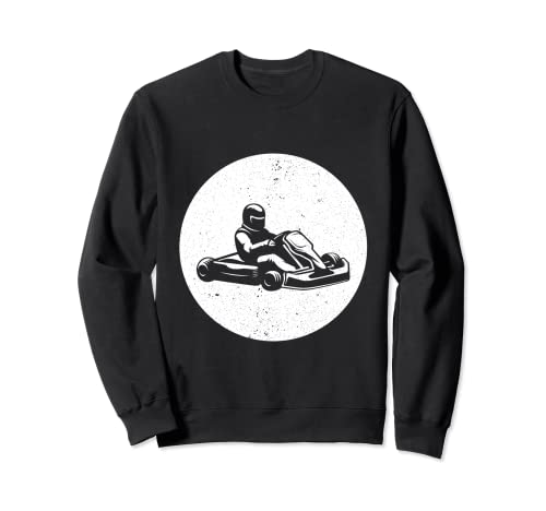 Cool Vintage Kart Tee - Para Retro Karting Racer Sudadera