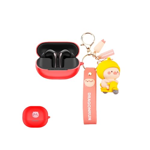 For soundpeats air5 pro/air5 pro plus(+) �C���z���p�ی�P�[�X �ϏՌ��A�����V���R���f�ށA�����h�~�t�b�N�t���A�[�d�\�A����~�߁A�w��h�~�A�C���z�����[�P�[�X�A���S�ی�A�h���A�h�o�A�y�ʁA�����h�~ (A)