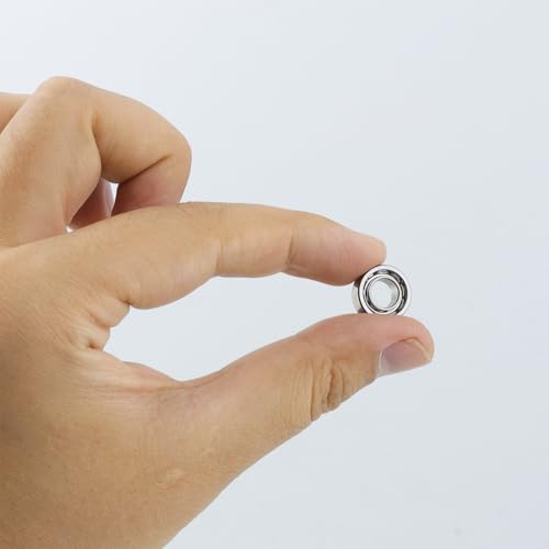 Image of Antrader Chrome Steel R188 Fidget Spinner Bearing High Speed Deep Groove Ball Bearing 6.35 x 12.7 x 4.762mm Pack of 20