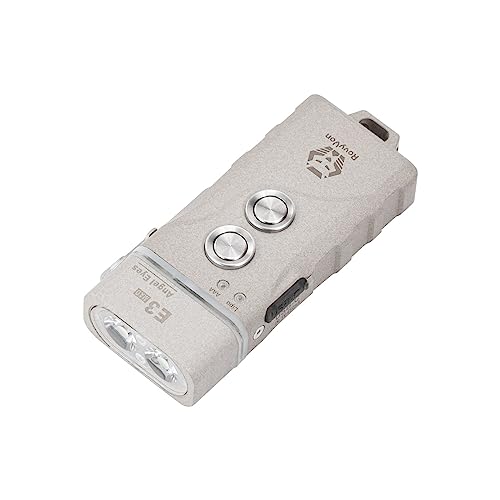 Lampe de poche EDC de camping RovyVon E3 Plus avec clip chapeau pour l'extérieur