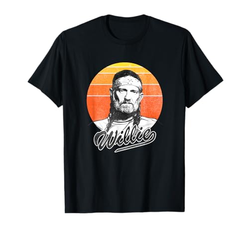 Official Willie Nelson Sunset Photo T-Shirt