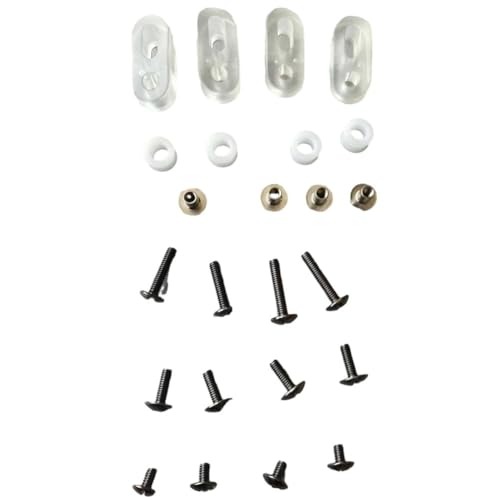 Homeponnew Kit de reparación de casco de hockey sobre hielo con 1 juego de hockey sobre hielo de plástico y metal diseñado para un uso duradero con una durabilidad adecuada y un funcionamiento