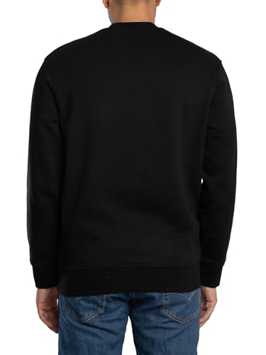 A|X Armani Exchange Para Hombre. XM001284AF20934UC001 Sudadera Con Logotipo En Negro (L), Casual, AlgodóN - 3