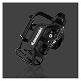 FLECHR Für Kawasaki Z650 Z750 Z800 Z900 Z1000/SX Ninja400 650 1000 ZX-6R ZX-10R Moto Kaffeetasse Wasserflaschenhalter Getränkeeinsatzständer Motorrad Getränkehalter (Color : Nero)