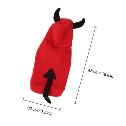 Disfraz de Diablo XL para perro Mikikit Halloween miniatura 2