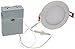 Lithonia Lighting WF4 LED 30K MW M6 9.6W Ultra Thin 4" Dimmable LED Recessed Ceiling Light, 3000K, White
