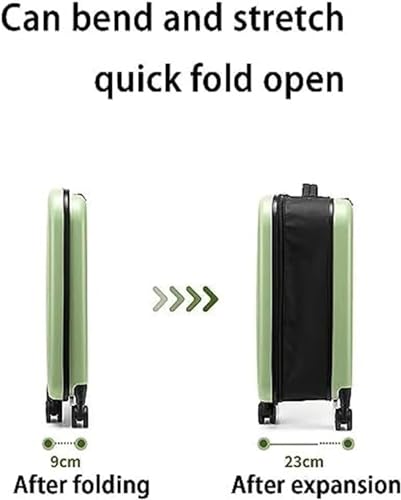 Luggage Travel Gear Foldable Suitcases with Universal Wheels Suitcase Checked Luggage Carry On Luggage(C,28in)3