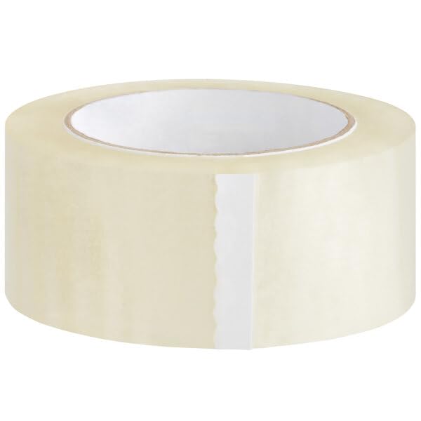 Acrylic Packaging Tape by Generic – 2 Inches X 110 Yards, Acrylic, Clear, Pack of 36, Model 1.7miltape2110