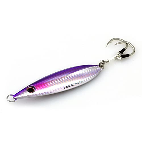 Leurre jigging Shimano Butterfly Flat-Fall pour pêche en mer