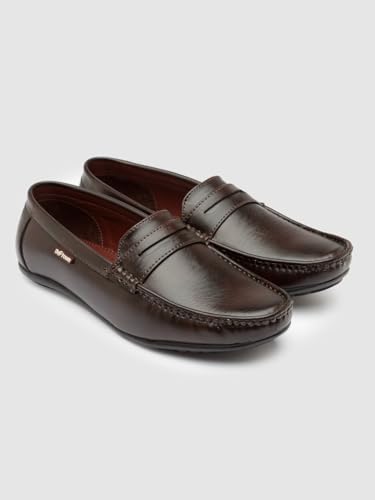 Image of Action-DRIVE-42 Lightweight Comfortable Synthetic Leather Loafers for Men