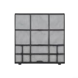 Cubierta de filtrado de polvo para aires acondicionados montados en la pared, diseñada para bloquear partículas y preservar el rendimiento del aire acondicionado en entornos domésticos (31,5 x 31,5 cm