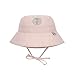 Produktbild LÄSSIG Baby Kinder Fischerhut Sonnenhut Strandhut Kinderhut Atmungsaktiv Sonnenschutz UV-Schutz 80/Sun Protection Fishing Hat powder pink, 7-18 Monate, Größe: 46/49