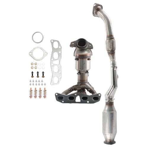AParts 40514/58142 Catalytic Converter Kit for Nissan Altima 2002-2006; Front & Rear