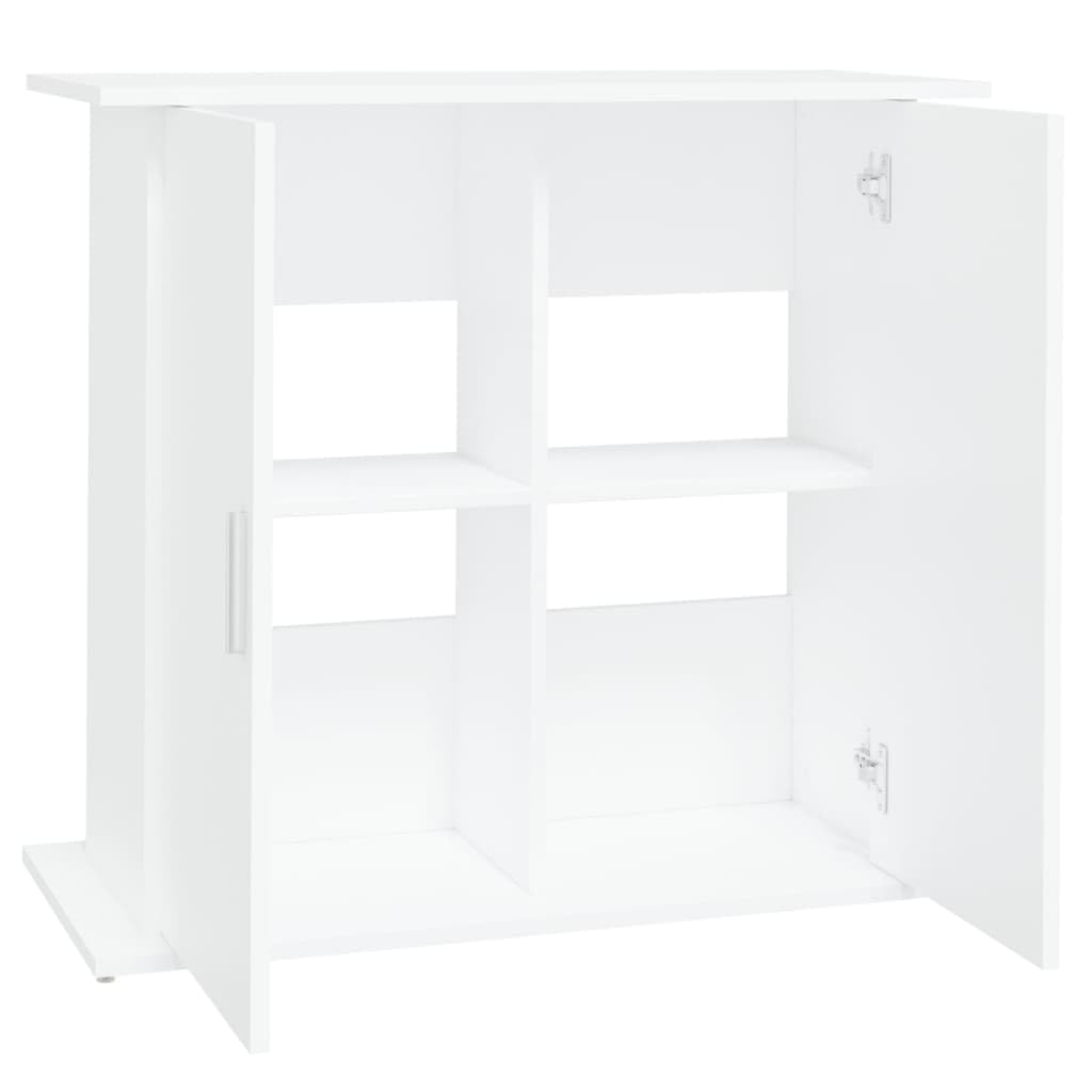 Soporte para acuario, material de madera, 81 x 36 x 73 cm, armario inferior estable con espacio de almacenamiento y compartimentos para puertas, estantería y muebles para acuario, ahorro de
