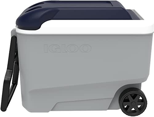 Igloo Maxcold 40 Roller Nevera portátil con ruedas, 38 Litros, Azul