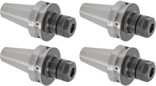 4 pcs High-Speed BT 40 Taper ER-20 Collet Chuck Tool Holder, 2.76