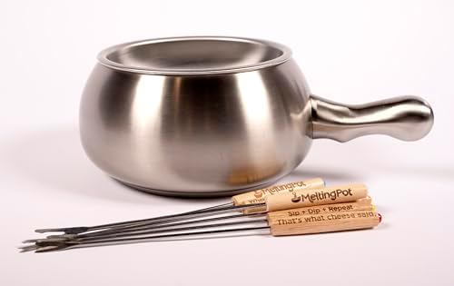 Official Melting Pot 8-Piece Fondue Set thumbnail 4