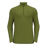 Odlo Herren 1/2 Zip Roy Midlayer, Avocado - Lime Green, XL EU