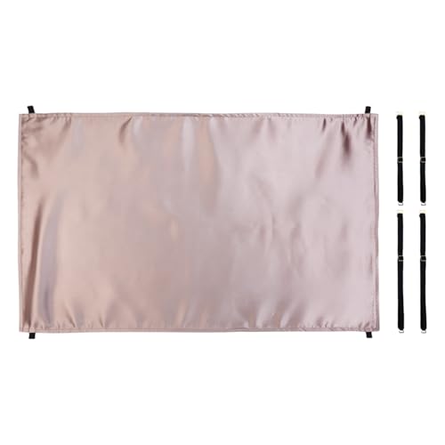 rainbowstar Satin Recliner Headrest Cover with Non-Slip Elastic Straps Silky Protector for Hair Protection