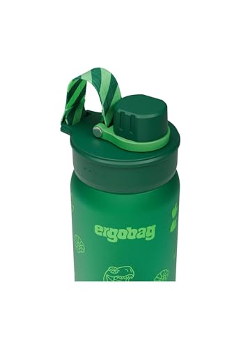 ergobag Trinkflasche Dinosaurier - Grün – Ansicht 3