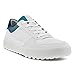 ECCO Men's Tray Hydromax Waterproof Golf Shoe, White/White/Blue Depths/Caribbean, 11-11.5