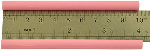 Gluesticksdirect Pink Faux Wax Glue Stick Mini X 4" 24 Sticks #TOP2