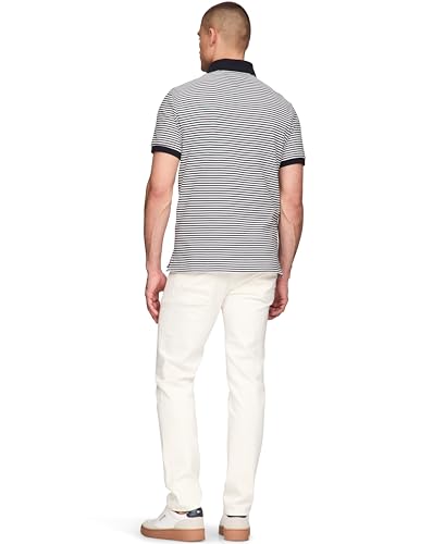 Image of Tommy Hilfiger Men's Short Sleeve Polo Shirts in Classic Fit with Stretch and Organic Pique Cotton