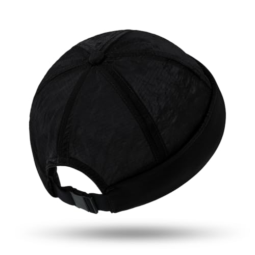Image of CLAPE Lightweight Breathable Brimless Cap Street Casual Versatile Summer Quick Dry Docker Cap No Brim Sailor Cap Leon Cap