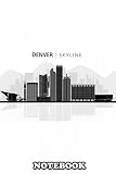 Notebook: Denver The Capital Of Colorado Is An American Metropo , Journal for Writing, College Ruled Size 6\" x 9\", 110 Pages