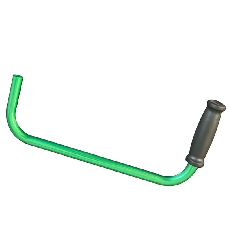Mango ergonómico de abrazadera de extensión for cortadora de césped | Abrazadera de agarre de extensión ergonómica cómoda, sujeción estable for equipos de corte de césped