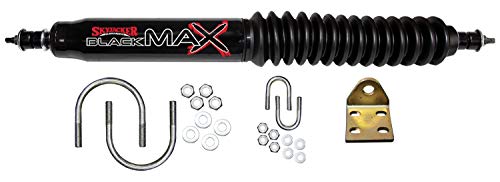Skyjacker 8110 Steering Stabilizer Single Kit Black Single Kit for Use w/Straight Axle