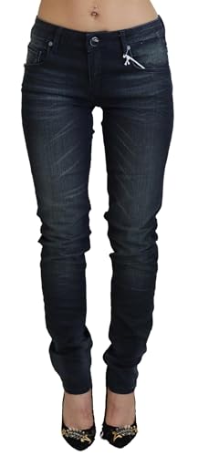 Jean slim pour femme taille basse parfait pour un look chic en ville ou lors des sorties de week-end