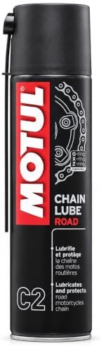 Motul C2 Chain Lube 400ml for Bikes | Maximum Wear & Corrosion Protection | Smooth, Durable & Weather-Resistant Lubrication | Compatible with All Chain Types