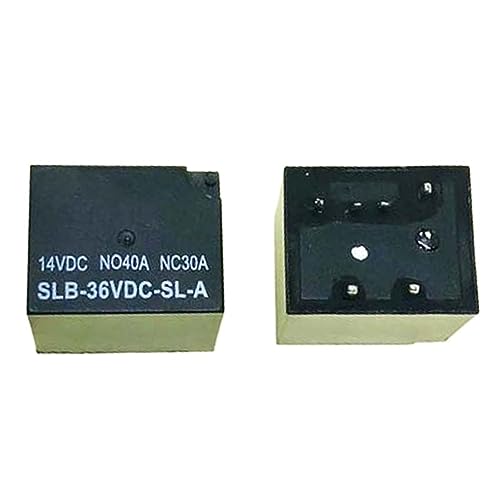 DOUKNAIL SLB-36VDC-SL-A 6pin 40A 5VDC 12VDC 24VDC 36VDC 48VDC Relè automobilistici 1 pz (Size : 36VDC)