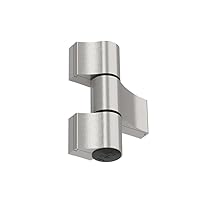 Cerniera Porte In Alluminio Jocker 160kg 67mm - Regolabile 3 Assi Bianco RAL 9016 - Foto 3