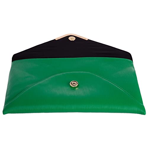 Image of JNB Faux Leather Envelope Clutch Purse