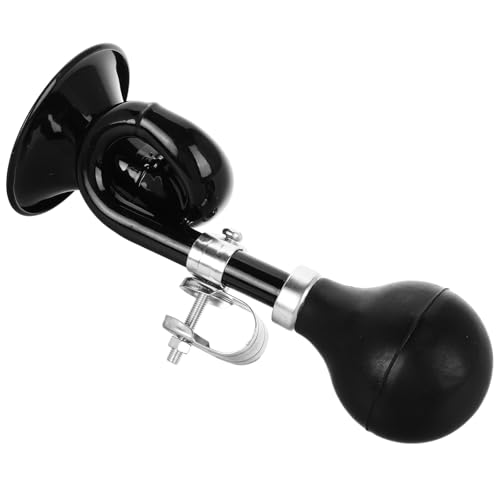 GRIRIW Retro Fahrradhupe Metall Lufthupe Laut für Mountainbikes und Rennräder mit Einfacher Montage und Nostalgie Design