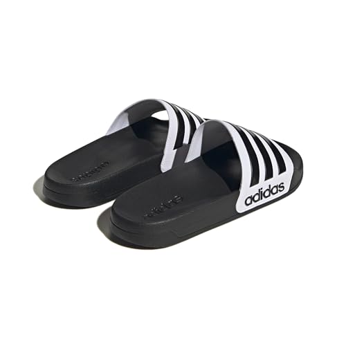Image of adidas Mens Adilette Shower Arsenal Slides Casual Sandals Casual - Red