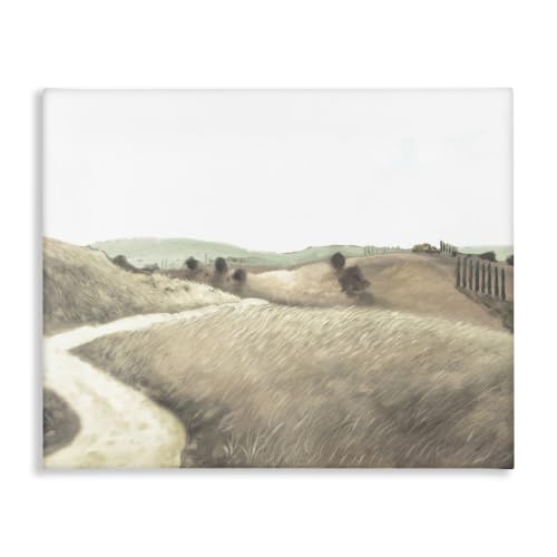 Stupell Industries 'Rural Hill Slopes Perspective Trail Wheat'| Canvas Art