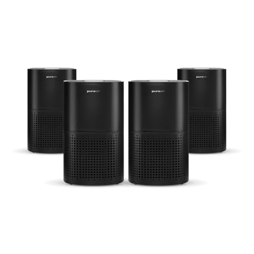 PuroAir 240 HEPA Air Purifiers, 4-Pack, 1000 Sq Ft