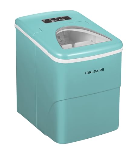Frigidaire EFIC108-BLUE Counter-top Portable, Compact Ice Maker, Blue, 26 lb per Day