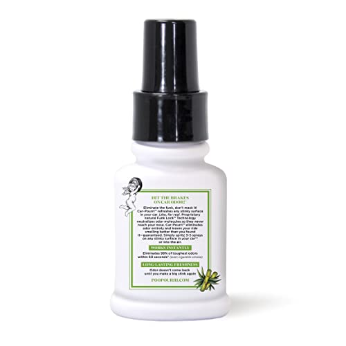 Car-Pourri Car Odor Air + Fabric Odor Freshener Spray, Fresh Cruise, Travel Size 1.4 Fl Oz (Pack of 2)