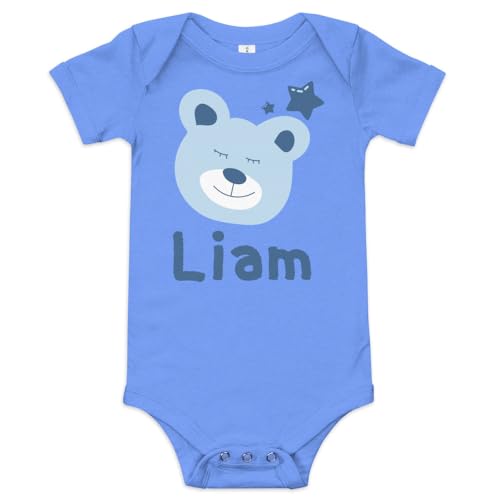 CazellaStore Liam Baby Onesie, Liam Baby Gift, Liam Baby Bodysuit,