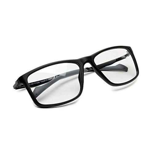 Image of ZERO D Computer Glasses for Eye Protection Square Zero Power Blue Ray Glasses for Men Unisex Blue Light Filter Glasses for Men Anti glare Blue Light Glasses for Women No Hard Box