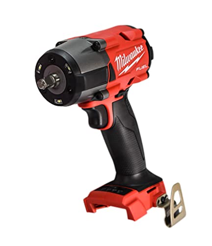 Milwaukee M18 18V Fuel 3/8" Mid-Torque Impact Wrench Kit Cordless Lithium-Ion Brushless 2960-22 With (2) 5Ah Xc Batteries, Charger & Carrying Tool Case #TOP4