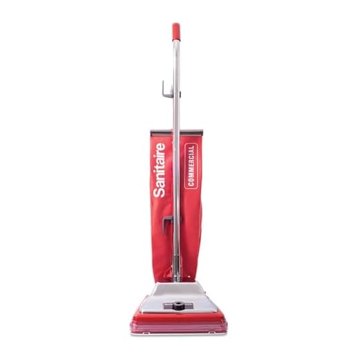 Sanitaire Tradition Upright Bagged Commercial Vacuum, SC886G 8.5" x 17.3" x 21.3