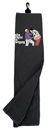 Balanced Co. Funny Golf Towel (Gray, Price Is Wrong) #TOP1
