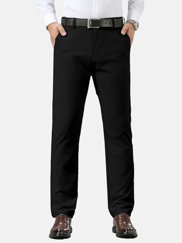 Image of TAGDO Men's Cotton Casual Trousers | Slim Fit Formal Pants for Man | Comfortable & Breathable Fabric | Stylish Office Wear | Everyday Casual Pant for Men