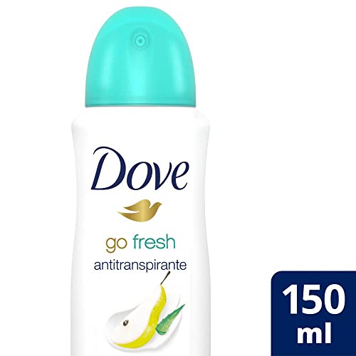 Desodorante Antitranspirante Aerosol Dove Go Fresh Pera e Aloe Vera 150ml (A embalagem pode variar)